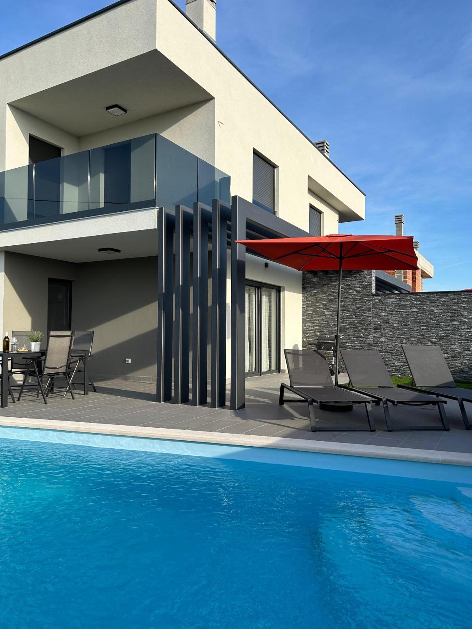 Villa Davide Petrovija Exterior foto